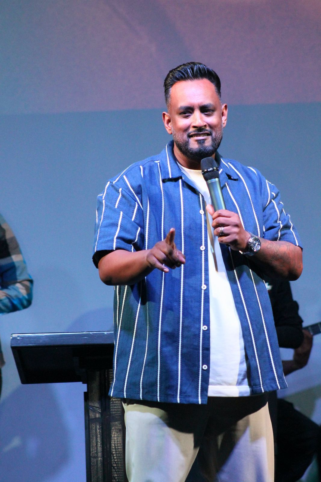 Teaching at Calvary Church