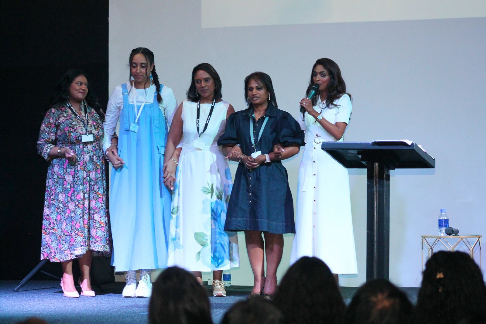 Women leading on stage